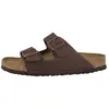 Image de Birkenstock, Unisexe, Sandales, Arizona SFB Birko-Flor Weichbettung normal, Marron, (46)