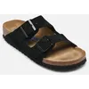 Image de Mules et sabots Birkenstock Arizona Soft footbed Suede - Narrow pour Femme Noir 40