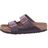 Image de Birkenstock, Unisexe, Sandales, Arizona nubuck normal, Marron, (37)