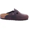 Image de Birkenstock, Hommes, Sandales, Boston Nubuck huilé Normal, Marron, (43)