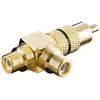 Image de Goobay Adaptateur Cinch Y (Adaptateur jack), Adaptateur audio, Noir