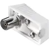 Image de Goobay Raccord coudé avec fixation par vis (Fiches et connecteurs), Câble d'antenne