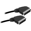 Image de Monacor Scart   Scart (0.80 m), Câble vidéo, Noir
