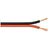 Image de Goobay Câble de haut-parleur rougenoir CU (50 m, 0.75 mm²² mm), Câble d'enceinte, Rouge, Noir