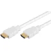 Image de Goobay HDMI (Typ A)   HDMI (Typ A) (1 m), Câble vidéo, Blanc