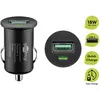 Image de Goobay Chargeur rapide pour voiture USB, Adaptateur pour véhicule, Noir