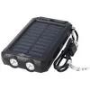 Image de Powerbank extérieur 8000mAh avec panneau solaire et fonction lampe de poche
