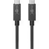 Image de Goobay Câble USB (1 m, USB 3.2 Gen 1, USB 3.2 Gen 2, 100 W), Câble USB