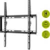Image de Goobay Fixe de base (Mur, 35 kg), Support mural pour TV, Noir