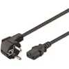 Image de Goobay Câble de raccordement pour appareils froids (2 m), Câble d'alimentation, Noir