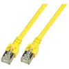 Image de Goobay CAT 5e Câble patch, F/UTP, jaune, 2 m (F/UTP, CAT5e, 2 m), Câble réseau