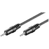 Image de Goobay Câble de connexion jack stéréo 2,5 mm (1.50 m, Câble jack 2,5 mm), Câble audio