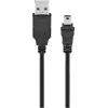 Image de Goobay USB A   Mini USB B (5 m, USB 2.0), Câble USB