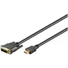 Image de Goobay DVI   HDMI (Typ A) (3 m), Câble vidéo, Noir