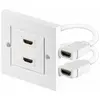 Image de Prise encastrable HDMI, 2 port
