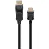Image de Goobay DisplayPort - HDMI (type A) (1 m), Câble vidéo, Noir