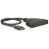 Image de Goobay Boîtier de commutation HDMI 3 sur 1 4K @ 60 Hz, Hub
