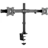 Image de Support double-écran à fixer Goobay 17'-32' 9kg max - Noir