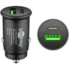 Image de Goobay Chargeur rapide de voiture USB-C compact, Adaptateur pour véhicule, Noir