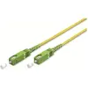 Image de Goobay Câble à fibre optique FTTH, monomode OS2 jaune, jaune simplex, 20 m (20 m), Câble réseau