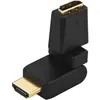 Image de Goobay A 352 G, Adaptateur données + vidéo, Noir