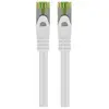 Image de Goobay Câble patch CAT 8.1 certifié GHMT, S/FTP PiMF, blanc (S/FTP, CAT8.1, 1 m), Câble réseau