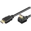 Image de Goobay Câble HDMI haute vitesse 270° avec Ethernet (5 m), Câble vidéo, Noir