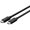 Image de Goobay Câble USB4 40 Gbit/s, 240 W PD, 8K 60Hz, 0,7 m