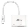 Image de GENERIQUE Adaptateur vidéo externe USB-C DVI blanc