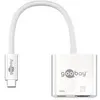 Image de GENERIQUE Adaptateur vidéo externe USB-C HDMI blanc