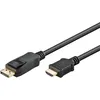 Image de Goobay : Câble DisplayPort 1.2 vers HDMI 1.4 - 3 m