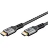 Image de Goobay HDMI - HDMI (1 m), Câble vidéo, Gris