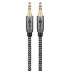 Image de GOOBAY Câble audio jack 3.5mm gold nylon tressé 3m