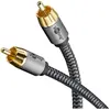 Image de Goobay Câble RCA mono, 10 m, Sharkskin Grey (10 m, Câbles Cinch), Câble audio