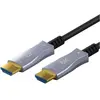 Image de Goobay Câble optique hybride Ulra HDMI haute vitesse avec Ethernet AOC (30 m), Câble vidéo, Noir