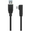 Image de Goobay USB C   USB A (0.50 m, USB 3.2 Gen 2x2, 15 W), Câble USB