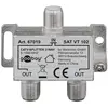 Image de Goobay Répartiteur BK, 2 fois, Parabole : accessoires, Argent