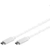 Image de Goobay Câble Usb C 3.1 Mâle A Usb-c 3.1 Mâle Blanc 1 M