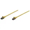 Image de Intellinet - Cordon de raccordement - RJ-45 (M) pour RJ-45 (M) - 1 m - pairs in metal foil (PiMF) - CAT 6 - moulé, sans crochet - jaune