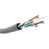 Image de Goobay Câble réseau CAT 6 U/UTP 4 x (U/UTP, CAT6, 100 m), Câble réseau