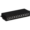 Image de Goobay Modèle : Mini Panneau de brassage 12 ports STP (69307)