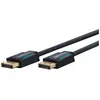 Image de clicktronic DisplayPort   DisplayPort (5 m), Câble vidéo, Bleu