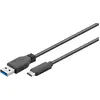 Image de Goobay USB A   USB C (2 m, USB 3.2 Gen 1, 15 W), Câble USB