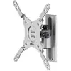 Image de Goobay Support TV mural Caravan TILT M, Argent (Mur, 15 kg, 13" - 43"), Support mural pour TV, Argent