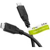 Image de Goobay Câble USB-C, USB4, 240 W, 20 Gbit/s, Power Delivery, 2 m (2 m, USB 4, 240 W), Câble USB