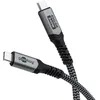 Image de Goobay Câble Textile USB4 Type C (M/M)