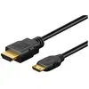 Image de Goobay HDMI - mini HDMI (3 m), Câble vidéo, Noir