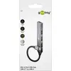 Image de Goobay Slim (USB-C, 4 ports), Station d’accueil + hub USB, Gris