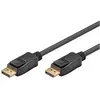 Image de Goobay Câble de connexion DisplayPort 1.4 (1 m), Câble vidéo, Noir