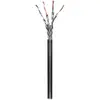 Image de Goobay Câble réseau CAT 6 S/FTP 4 x (S/FTP, CAT6a, 100 m), Câble réseau